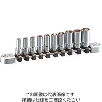 京都機械工具 NTB2M10A (6.3SQ)ネプロス・セミディープソケットセット 1セット（直送品）
