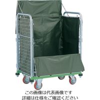 神戸車輌製作所 カンベ メッシュパックロール標準1.5段タイプ 四方囲い上フタシート付き 682A 1台 855-0525（直送品）