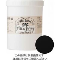 ターナー色彩 ミルクペイント 1.2L インクブラック 4993453010091 1個（直送品）