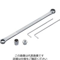 京都機械工具 ATE1055 ベルト交換用レンチセット(スズキダブルテンショナー 1組（直送品）