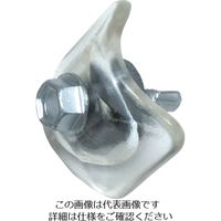 ダイドーハント DAIDОHANT 波板専用ビス ポリカ座金 鉄下地用 5X25 クリアー (10本入) 10102402 1袋(10本)（直送品）