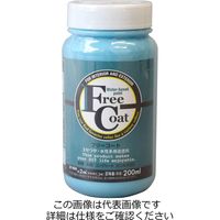 アトムサポート 水性フリーコート 200ML カリビアンブルー 4971544231259 1セット(12缶)（直送品）