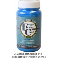アトムサポート 水性フリーコート 200ML スカイブルー 4971544231266 1セット(12缶)（直送品）