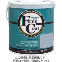 アトムサポート 水性フリーコート 0.7L ブルーヘイズ 4971544232270 1セット(6缶)（直送品）