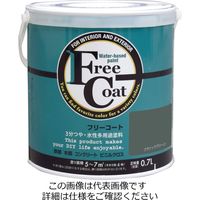 アトムサポート 水性フリーコート 0.7L クラシックグリーン 4971544232300 1セット(6缶)（直送品）