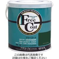 アトムサポート 水性フリーコート 0.7L アイリッシュグリーン 4971544232324 1セット(6缶)（直送品）