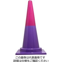 トーアン ツートンコーンA7 マゼンタ/紫 33-906 1セット(5本)（直送品）