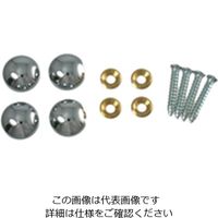 ハイロジック 飾りビスキャップタイプ 00024530-001 1セット（20個）（直送品）