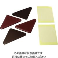 ハイロジック スライドクッション90×67ミリ茶コーナー用 00057157-001 1セット（20個）（直送品）