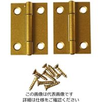 ハイロジック 鉄角蝶番32ミリゴールド 00026023-001 1セット(50枚)（直送品）