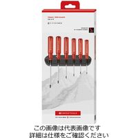 ピービ―スイスツールズ 6本組 クラシックハンドル ヘクスローブドライバーセット ホルダー付 ペーパーボックス入 440.CBB 1セット（直送品）