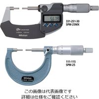 ミツトヨ（Mitutoyo） スプラインマイクロメータ カウント SPM-25K 131