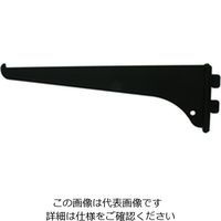 ハイロジック ファンシー棚受200ミリ黒FT-20B 00098233-001 1セット（10個）（直送品）