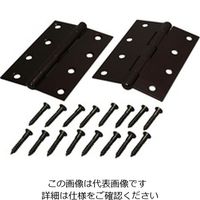 ハイロジック セントクカラー丁番 102mm 2枚入り 00004008-001 1セット（4枚：2枚×2袋）（直送品）