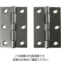 ハイロジック 鉄角蝶番64ミリ 00026016-001 1セット(40枚)（直送品）