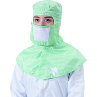 ブラストン BLASTON マスク 緑 フリー (1Pk(袋)=10枚入) BSC-30001-G-F 1袋(10枚) 447-5747（直送品）