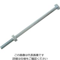 ハイロジック ユニ六角ボルトナット付3/8×180ミリ 00016043-001 1セット(15個)（直送品）