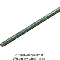 ハイロジック ユニクロ寸切ボルト1/4×1000ミリ 00016115-001 1セット(15個)（直送品）