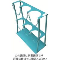 カミマル KS ボンベスタンド 1500L容器三本用 KS-1500-3 1台 452-7836（直送品）