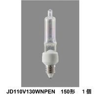 パナソニック ミニハロゲン電球100V用・110V用E11口金 JD110V250WPEN 1