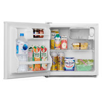 アイリスオーヤマ 冷蔵庫 45L 幅47.2×奥行45×高さ49.2cm 1ドア 左開き ホワイト IRSD-5AL-W １台