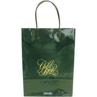 東京ユニオン ゴールドバッグ手提袋 S NO.015 緑 1枚（直送品）