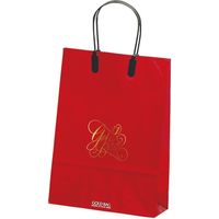 東京ユニオン ゴールドバッグ手提袋 S NO.015 赤 1枚（直送品）