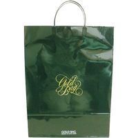 東京ユニオン ゴールドバッグ手提袋 L NO.045 緑　1枚（直送品）