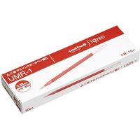 三菱鉛筆 ボールペン替芯 シグノ 0.38 UMR-1 赤 10本 UMR1.15 1箱（直送品）