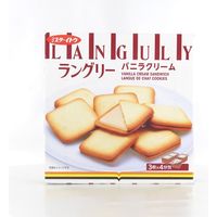 イトウ製菓 ラングリーバニラクリーム 4901050115187 12マイ×12個（直送品）