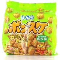 ぼんち ５パック　ポンスケのり味 4902450455651 27GX5P×10個（直送品）