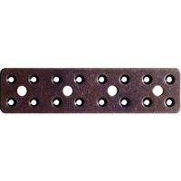 ダイドーハント DAIDОHANT マルチ金物 プレート ブロンズ 2.3×40×160 00069111 1個 858-6061（直送品）