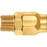 日東工器 日東 ブレードホース用アダプタ 相手側ホースサイズ12.0×18.0mm(89918) BH120-4M BRASS 1個（直送品）