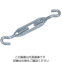 スリーエッチ HHH ダイカストターンバックル 両フック型 電気メッキ8mm DT8 1個 808-6993（直送品）