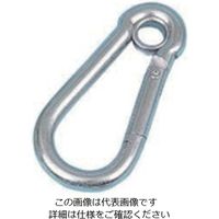 スリーエッチ HHH カラビナハーケン E型ステンレス6mm KS6E 1個 808-7057（直送品）