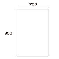 大洋社 ポリエチレン袋　厚み0.1　100枚　760幅ｘ長さ950mm 6300005045 1セット（直送品）