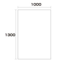 大洋社 ポリエチレン袋　厚み0.1　50枚　1000幅ｘ長さ1300mm 6300005048 1セット（直送品）