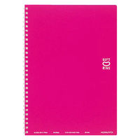 コクヨ ソフトリングノート（ドット入り罫線）3号（A5） ス-SV331BT-P ピンク 1冊