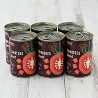 【LOHACO限定】完熟トマト100％イタリア産ダイストマト缶 1缶 2020年夏収穫トマト製造 オリジナル