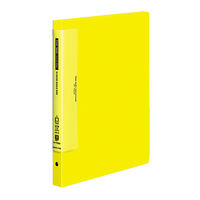 コクヨ クリヤーブックウェーブカット替紙式A4縦17枚P黄 ラ-T720Y 1セット(5冊)