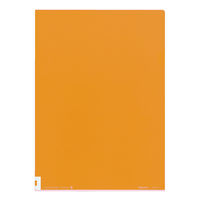 コクヨ（KOKUYO） クリヤーホルダー＜カラーズ＞A4 オレンジ フ-C750-7　50冊（直送品）