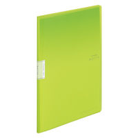 コクヨ クリヤーブックモッテA4S10枚P黄緑 A4縦 ライトグリーン ラ-LM10LG 1セット(10冊)