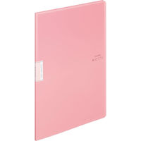 コクヨ クリヤーブックモッテ 固定式 A4縦 10ポケット ライトピンク ラ-LM10LP 1セット(1冊×10)