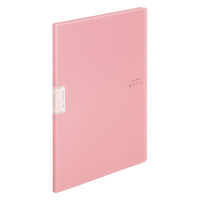 コクヨ クリヤーブックモッテ 固定式 A4縦 20ポケット ライトピンク ラ-LM20LP 1セット(10冊)