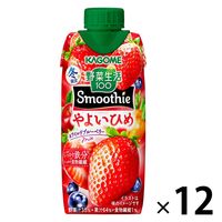 カゴメ 野菜生活100 Smoothie やよいひめ＆ワイルドブルーベリーMix 330ml 1箱（12本入）