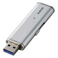 超小型ポータブルSSD 500GB エレコム シルバー USB3.2（Gen1） 外付け ESD-EMN0500GSV 1個
