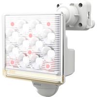 ムサシ LED-AC1015 12Wx1灯リモコン付センサー　1台（直送品）