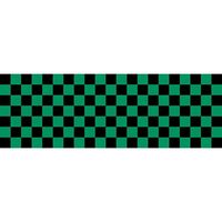 アルファ ラウンドシート 市松（黒緑） DG9-0050 1枚（直送品）