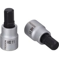 PROX-TECH ヘックスビットソケット 11mm ショート 3/8" 83582 1個（直送品）