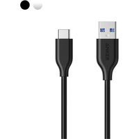 アンカー Anker PowerLine USB-C & USB 3.0ケーブル ブラック(0.9m) A8163011 1個（直送品）